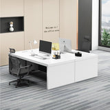ABHNUGFS Study Writing Table PC Desks Desk Suitable for Office, Boss, Modern Manager, Executive Single Computer, Home(180 * 80 * 75cm)