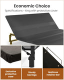 Mixcous King Adjustable Bed Base Frame with Wireless Remote, Zero Gravity
