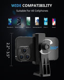 UBeesize Pro 12” Ring Light Tripod with Overhead Phone & Camera Mount