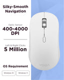 Lenovo Yoga Bluetooth Silent Mouse, 3 Level DPI Adjustment, 36 Month Battery Life
