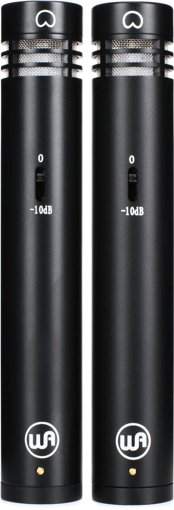 Audio WA-84 Stereo Pair - Black, XLR Microphone, Condenser Warm Audio