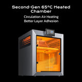 QIDI Q2 Combo 3D Printer, Enclosed FDM with 65℃ Heated Chamber,