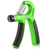 FitBeast Grip Strengthener Forearm Strengthener, Adjustable Hand Grip for Strength Training & Rehabilitation, 10-132 lbs Resistance, Ideal for Athletes and Physical Therapy (1 Piece Light Green)