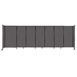 Versare Straightwall Sliding Portable Wall Partition | Freestanding Office Dividers | Locking Wheels