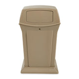 Rubbermaid Commercial Products Ranger Trash Can with 2 Door Lid