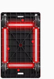 Heavy Duty Folding Hand Truck Foldable Push Cart with Swivel Wheels Portable Flatbed Dolly for Office
