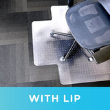 Dimex Office Chair Mat for Low Pile Carpet, 46" x 60", Clear