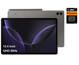 SAMSUNG Galaxy Tab S9 FE+ Plus Android Tablet (12.4” Touchscreen, 8GB RAM, 256GB Storage, Long Battery Life, S Pen