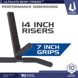 Joist Mount Pull Up Bar by Ultimate Body Press Ultimate Body Press