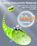 Weed Wacker String Compatible with Ryobi One Plus+ AC80RL3, 0.08'' String Trimmer Refill Line,Weed Eater String Compatible with Ryobi 18V, 24V, 40V Trimmers(10 Replacement Spools, 2 Trimmer Caps)