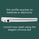 Bidet Toilet Seat Non-Electric Swash Ecoseat, Fits Elongated Toilets Brondell