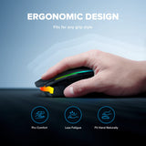 Wireless Mouse Gaming with 8000 DPI, PC Gaming Mice with Fire Button