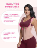 SHAPSHE Waist Trainer for Women, Tummy Control Sports Girdle, Workout Body Shaper with Adjustable Shoulder Strap Rosy Brown XL