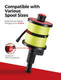 Piscifun Speed E Fishing Line Spooler, Fishing Reel Spooler Fits Rods, Line Winder for Spinning, Baitcaster and Spincast Reel