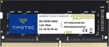 Timetec 80GB KIT (10x8GB) DDR4 2666MHz (PC4-2666V) PC4-21300 SODIMM Laptop RAM – 260-Pin 1.2V CL19 Non-ECC Unbuffered Memory Module for Laptop, Notebook, Mini PC, All-in-One