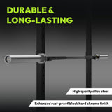 Olympic Womens Barbell Bar 6.5 ft, 35lb/15kg Weightlifting Bar for Powerlifting, Bench Press, Deadlift, Squat - 1000 lb Capacity, Home & Gym Strength Training