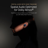 Technics Reference Class Hi-Fi Wireless Ear Buds, Dolby Atmos with Head Tracking, Adaptive Noise Cancelling, 3 Device Multipoint, 10-Hr Battery, Wireless