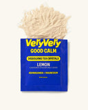 VeryVery Good Tea Lemon Calm Tea Sachets, Ashwagandha, Magnesium & Lemon Balm, No-Steep Dissolving Tea Crystals, Sugar Free Functional Powder Drink Mix, Vegan, Gluten Free, Non GMO, 16 Count