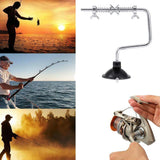 Cocoarm Fishing Line Spooler, Fishing Line Winder with Suction Cup Adjustable Portable Reel Spool Spooler for Outdoor Fishing