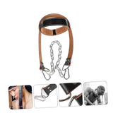 Toddmomy Neck Harness for Strength Training - Head and Neck Trainer with Padded Support for Weight Lifting and Combat Sports Adjustable Builder for Posture and Muscle Strengthening