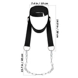 Toddmomy Shoulder Weight Training Neck Trainer Sports Headbands Weight Lifting Head Harness Fitness Equipment Black The Shoulder Neck Exercise Harness Toddmomy