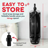 Belgian Waffle Maker – 1” Thick Waffle Mold, Nonstick Waffle Iron with Quick Heat-Up, Surface (Black) DASH