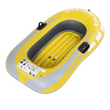 Inflatable Kayak Canoe for 1 Person with Quick Inflation, Storage, and Material for Fishing, Rowing, and Watersports FUZHUI