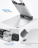 Nulaxy Laptop Stand, Ergonomic Sit to Stand Laptop Holder Convertor, Adjustable Height from 2.1" to 13.8", Supports up to 22lbs