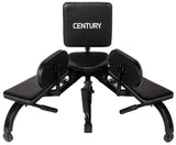 Century Versaflex 2.0 Stretching Machine Black | Heavy-Duty Steel Construction with Supportive Backrest | Adjustable Leg Stretch Trainer for Flexibility, Splits & Range of Motion | Home Gym Equipment