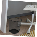 2 Pack Metal Mesh Wastebasket Square Trash Can for Office