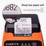 GRSJKRI Thermal Label Printer Portable Quality BT Qr Code Sticker Barcode Clothing Printers