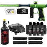 Maddog Empire Mini GS Paintball Gun Marker Advanced HPA Kit - Green/Blue