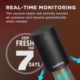 Ludkim Rechageable Electric Wine Opener Gift Set, Auto Wine Aerator Dispenser, Wine Corkscrew Kit, Automatic Wine Saver Vaccum Pump, Foil Cutter, 4-in-1 Cordless rechargeable Bottle Opener Gift Box