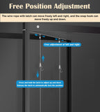 Portable Rolling Exhibition Display Rack with Wheels - Folding Aluminum Art Show Stand, Trade Show Marketing Board Holder, Event Display Easel (8pcs, 100x220cm)