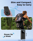 Portable Charger Power Bank 50000mAh, USB-C PD 30W Fast Charging, High Capacity External Battery Pack for Camping, Portable Phone Charger for iPhone 17/16/15/14/13/12/11 Samsung Android (Black)