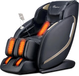 EASPEARL 2026 Massage Chair Full Body,Auto Extendable Footrest,53.15in SL-Track Zero Gravity Full Body Massage Chair with Heat,LCD Screen, Airbags, Bluetooth & APP Control, Shiatsu & Thai Stretch