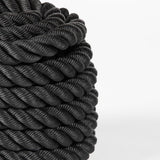 Titan Fitness Battle Rope 30ft x 1.5in, Poly Dacron Heavy Rope for Home Gym Conditioning Workouts, Cross-Train, Strength Training Exercises Titan Fitness