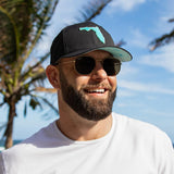 S A Soul of Adventure Performance Snapback Hat | Water-Resistant Baseball Cap for Men & Women