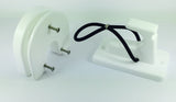 Deep Blue Gaff Mounting Bracket for 3-Inch Gaff,White