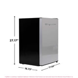 Frigidaire EFR285-6COM, 2.5 cu ft Refrigerator, Stainless Steel Door, Platinum Series