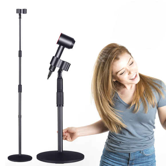 Hair Dryer Stand with Adjustable Height and Heavy Base TAYUQEE