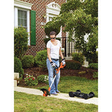 BLACK+DECKER Combination String Trimmer, Lawn Mower, and Edger, Cordless 3-in-1 (MTC220)