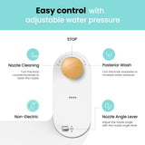 Bidet Attachment for Toilet Seat, Adjustable Water Pressure Spray VOVO