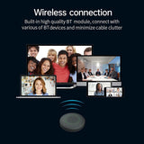 YMGSCC Speakerphone Conference Microphone Omnidirectional Computer Mic 360° Voice Pickup Touch-Sensor