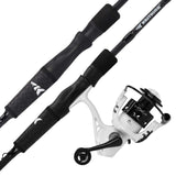 KastKing Crixus Fishing Rod and Reel Combo, Spinning, 5ft 6in, Light, 2pcs, 2000 Reel KastKing