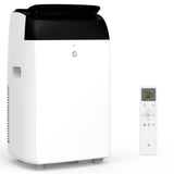 GarveeTech 14,000 BTU Portable Air Conditioner with Dehumidifier & Fan, Quiet Portable AC Units for Rooms, Remote, Timer, Auto Swing, Room Air Conditioner Cools Up to 750 Sq.Ft., Black Top