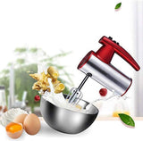 Egg Beater,8 Speed Hand Mixer Electric,Stainless Steel Electric Egg Beater Hand-held Household