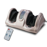 Premium Shiatsu Foot Massager with Heat and Remote Control – Deep Kneading & Rolling Therapy for Feet, Ankles, Calves, and Legs – Pain Relief & Circulation Booster for Home and Office (Rose Gold)