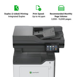 Monochrome Laser All-in-One Printer, Integrated Duplex, Energy Star, 4.3-inch Color Touch Screen, Print Speed: Up to 46 ppm