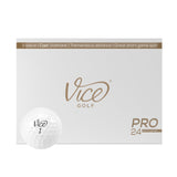 Vice Pro White Golf Balls (Double Dozen (24 Golf Balls)) Vice Golf